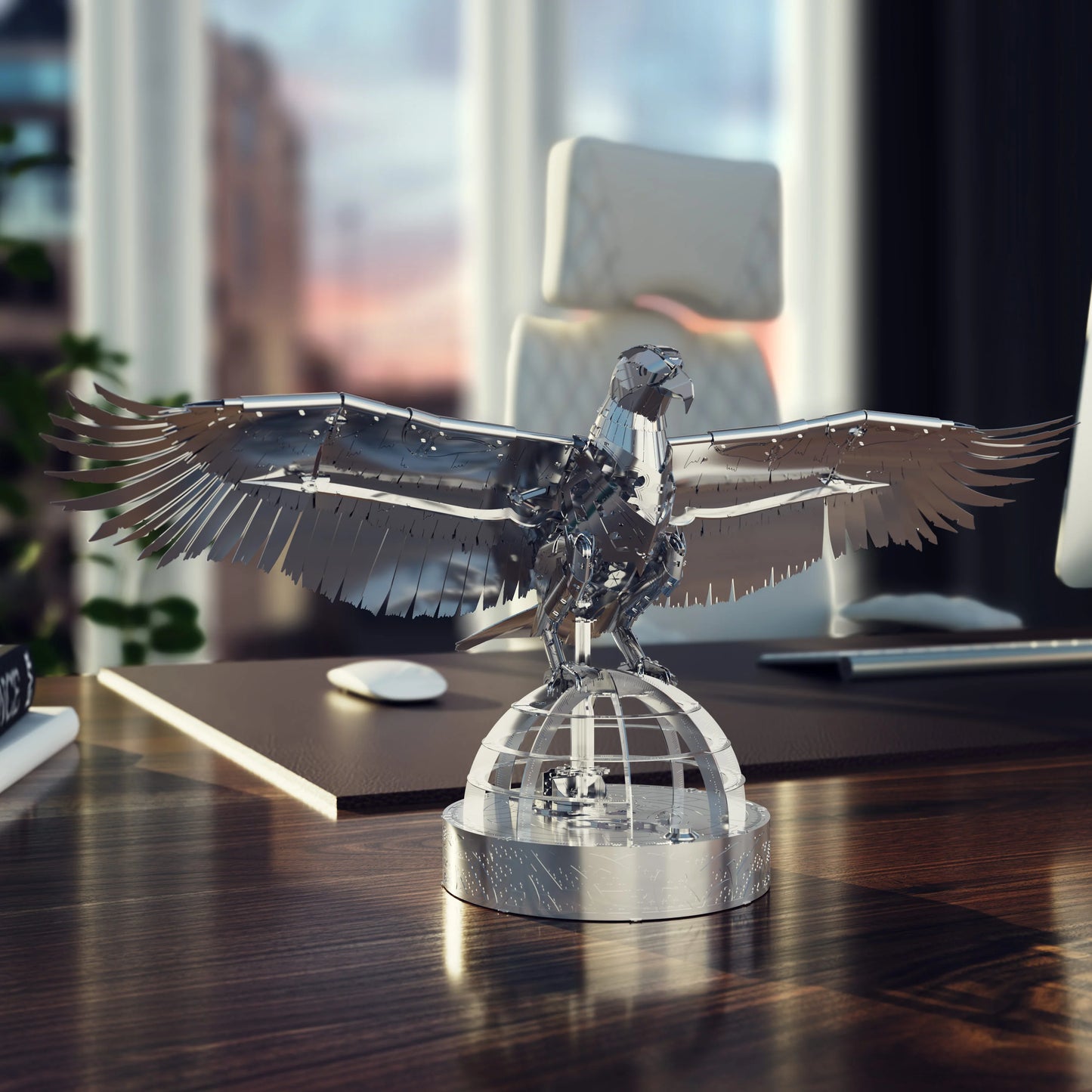 THE GREAT EAGLE GOLDEN ARMOR Hand-Embellished with Swarovski® crystals